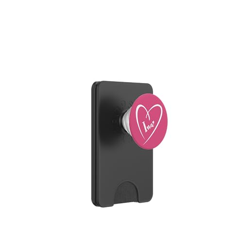 Ina Name Vorname Kalligrafie Herz Zeichnung Weiß PopSockets PopWallet für MagSafe Ina Name Vorname Kalligrafie Herz Zeichnung Weiß PopSockets PopWallet für MagSafe von Namensgeschenke Kalligrafie Herz
