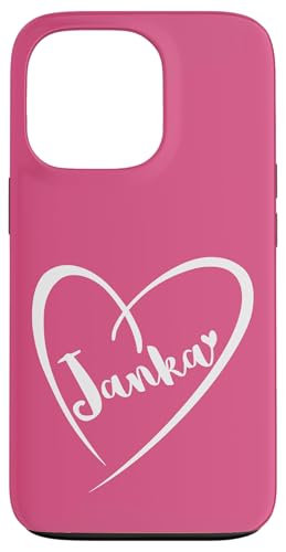 Janka Name Vorname Kalligrafie Herz Zeichnung Weiß Hülle für iPhone 13 Pro Janka Name Vorname Kalligrafie Herz Zeichnung Weiß Hülle für iPhone 13 Pro von Namensgeschenke Kalligrafie Herz