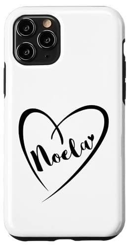 Noela Name Vorname Kalligrafie Herz Zeichnung Schwarz Hülle für iPhone 11 Pro Noela Name Vorname Kalligrafie Herz Zeichnung Schwarz Hülle für iPhone 11 Pro von Namensgeschenke Kalligrafie Herz
