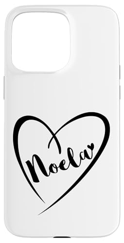 Noela Name Vorname Kalligrafie Herz Zeichnung Schwarz Hülle für iPhone 15 Pro Max Noela Name Vorname Kalligrafie Herz Zeichnung Schwarz Hülle für iPhone 15 Pro Max von Namensgeschenke Kalligrafie Herz