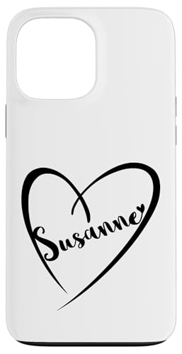 Susanne Name Vorname Kalligrafie Herz Zeichnung Schwarz Hülle für iPhone 13 Pro Max Susanne Name Vorname Kalligrafie Herz Zeichnung Schwarz Hülle für iPhone 13 Pro Max von Namensgeschenke Kalligrafie Herz