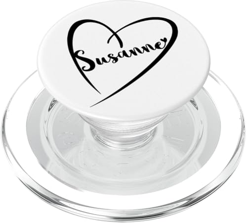 Susanne Name Vorname Kalligrafie Herz Zeichnung Schwarz PopSockets PopGrip für MagSafe Susanne Name Vorname Kalligrafie Herz Zeichnung Schwarz PopSockets PopGrip für MagSafe von Namensgeschenke Kalligrafie Herz