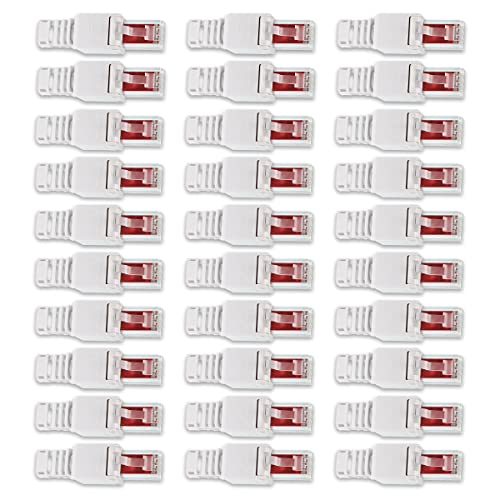 Namobile 30x Netzwerkstecker Netzwerk Stecker werkzeuglos Cat7 Cat6 Cat5 LAN Kabel RJ45 ohne Werkzeug werkzeugfrei Verlegekabel Patchkabel Netzwerkkabel Crimpstecker Namobile 30x Netzwerkstecker Netzwerk Stecker werkzeuglos Cat7 Cat6 Cat5 LAN Kabel RJ45 ohne Werkzeug werkzeugfrei Verlegekabel Patchkabel Netzwerkkabel Crimpstecker von Namobile