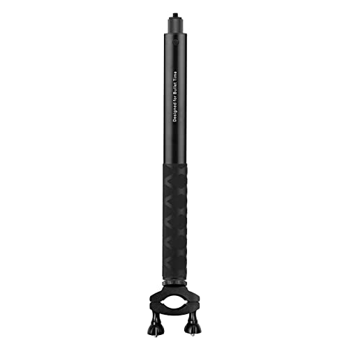 Namolit Unsichtbare Selfie-Stick-Lenkerhalterung für Motorräder, 28 cm bis 115 cm, einstellbare Länge mit 1/4-Zoll-Schraube für Insta360 ONE X/ONE/EVO-Kamera von Namolit
