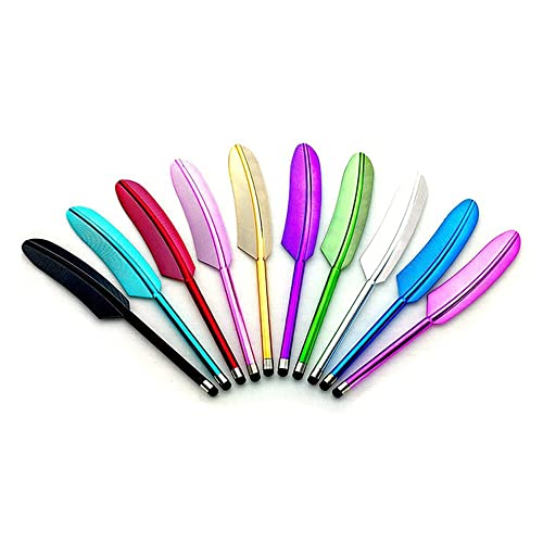 Namvo 10 Color Feather Capacitor Pen Touchscreen-Stift für iPad, iPhone, Samsung-Smartphones und andere elektronische Ger?te von Namvo