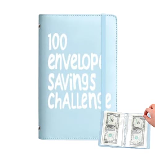 100 Envelope Challenge Binder,100-Umschlag-Challenge-Ordner, Umschläge, SparChallenge, Geldordner Mit Um-schlag, Spar-C-hallenge-Budgetbuch Für Büro, Zuhause Und Schule 100 Envelope Challenge Binder,100-Umschlag-Challenge-Ordner, Umschläge, SparChallenge, Geldordner Mit Um-schlag, Spar-C-hallenge-Budgetbuch Für Büro, Zuhause Und Schule von Nankoyal