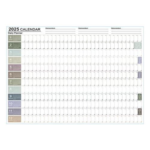 365 Poster-Kalender, 2025 Wandkalender, 365 Tage Posterkalender, Wandplaner, Kalender, Jahresplaner, Kalender, Jahresplaner, Jahreskalender, 74 x 50 cm 365 Poster-Kalender, 2025 Wandkalender, 365 Tage Posterkalender, Wandplaner, Kalender, Jahresplaner, Kalender, Jahresplaner, Jahreskalender, 74 x 50 cm von Nankoyal