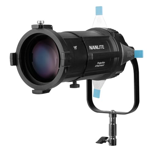 NANLITE Projektionsvorsatz PJ-BM-19 (3840) - Schwarz - USB - Kamerastudio-Beleuchtung von NANLITE