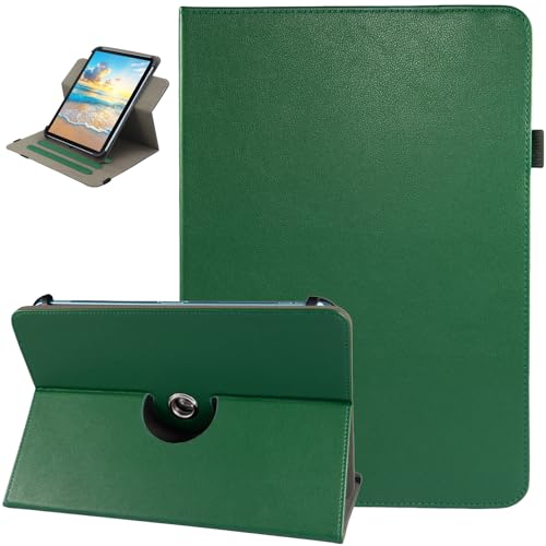 Nannxiebky Universal-Schutzhülle für Android-Tablets, 25,4 cm (10 Zoll) und 25,7 cm (10,1 Zoll) und alle 9,5-10,5 Zoll Tablets, Mitternachtsgrün von Nannxiebky