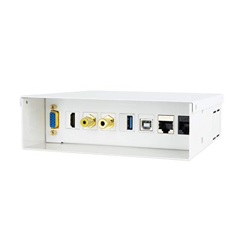 Nanocable 10.35.0003 - Multimedia Wandanschlussdose VGA+HDMI+JACK3.5+RCA+USB3.0+USB2.0+2xRJ45, weiß Nanocable 10.35.0003 - Multimedia Wandanschlussdose VGA+HDMI+JACK3.5+RCA+USB3.0+USB2.0+2xRJ45, weiß von NANOCABLE