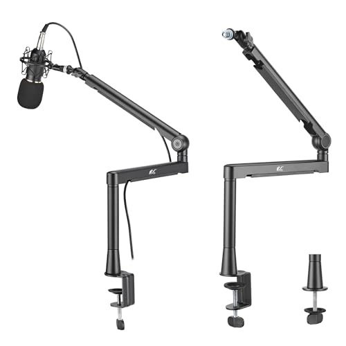 NanoRS RS471 Professioneller Mikrofonständer mit integriertem Kabelmanagement Einstellbarer Mikrofonarm 3/8"- 5/8" Mikrofonschwenkarm Tischbefestiung max. 2kg NanoRS RS471 Professioneller Mikrofonständer mit integriertem Kabelmanagement Einstellbarer Mikrofonarm 3/8"- 5/8" Mikrofonschwenkarm Tischbefestiung max. 2kg von NanoRS