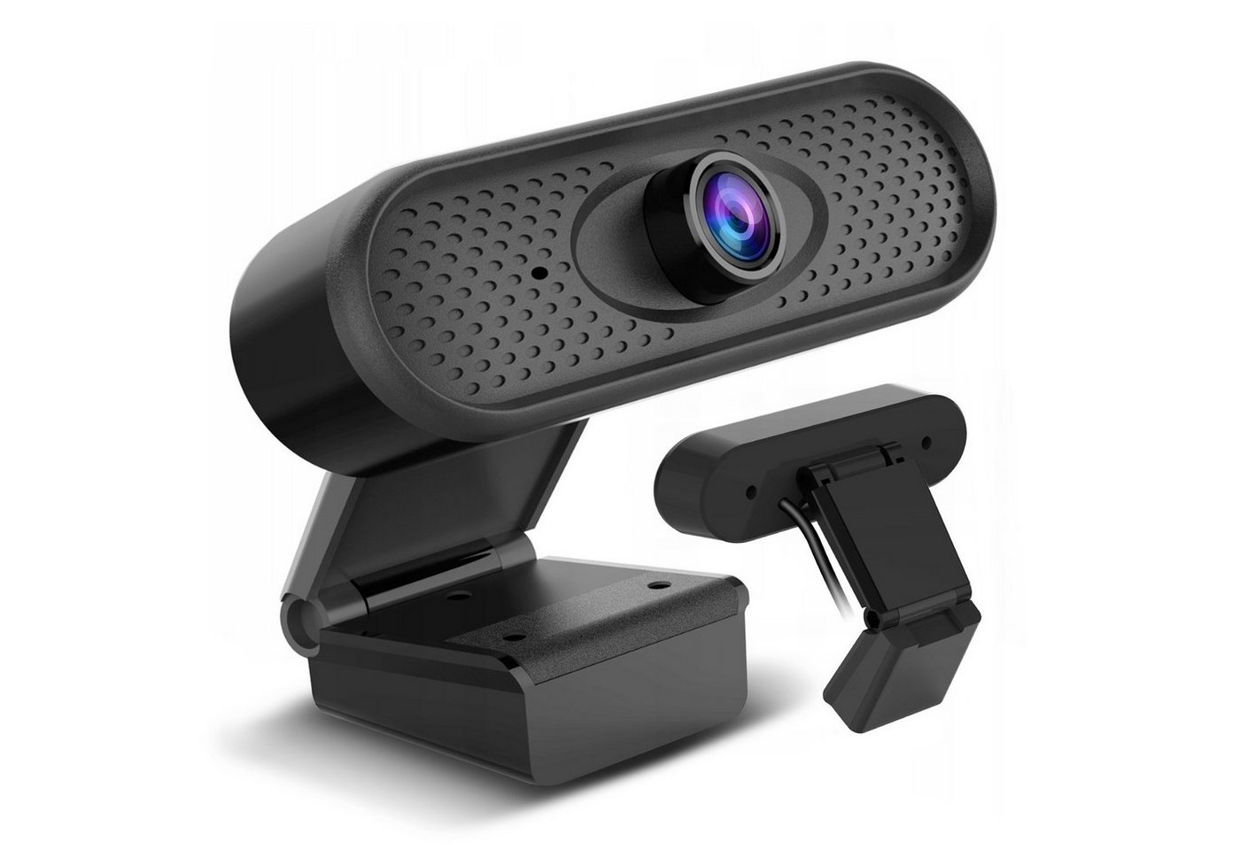 NanoRS RS680 Full HD-Webcam (Schönheitseffekt-Funktion, Omnidirektionale Mikrofone, Manueller Fokus) von NanoRS