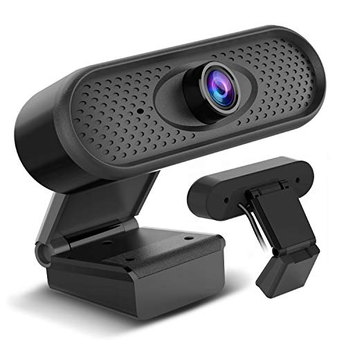 NanoRS RS680 USB Webcam mit Mikrofon und Befestigungsclip Full HD 1080P Computer Kamera PC Home-Office 30fps 1,7m Kabel von NanoRS