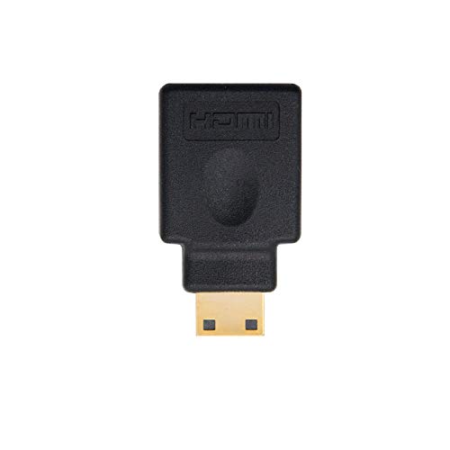 Nanocable 10.15.1205 - HDMI zu Mini HDMI Adapter, A/H-C/M, weiblich-männlich, schwarz von NANOCABLE