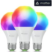 Nanoleaf Essentials Matter Smart Bulb E27 LED-Leuchtmittel 3er-Pack von Nanoleaf