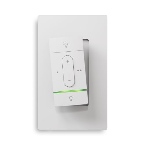 Nanoleaf Sense+ Smart Lichtschalter (ohne Installation) für Nanoleaf Smart Lights, Bewegungs und Tageslicht-Sensoren, Konfigurierbare Buttons, Tragbar Fernbedienung, Dimmer Schalter von Nanoleaf