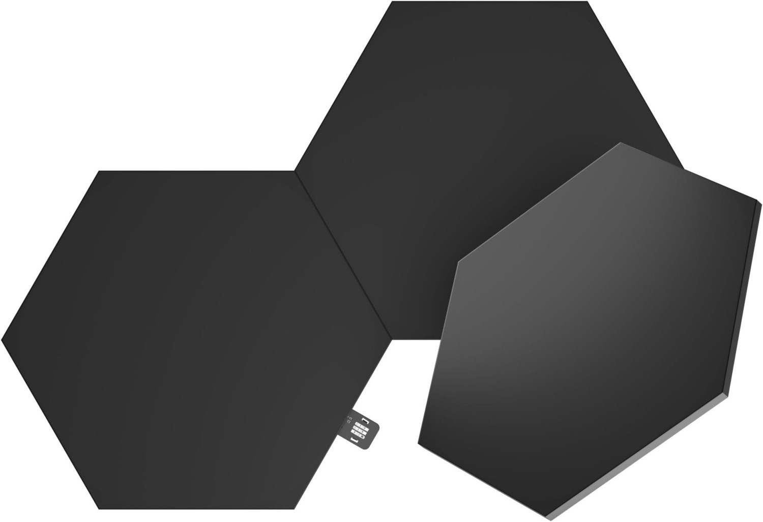 Shapes Hexagons Ultra Black Edition Expansion Pack 3PK / G von Nanoleaf