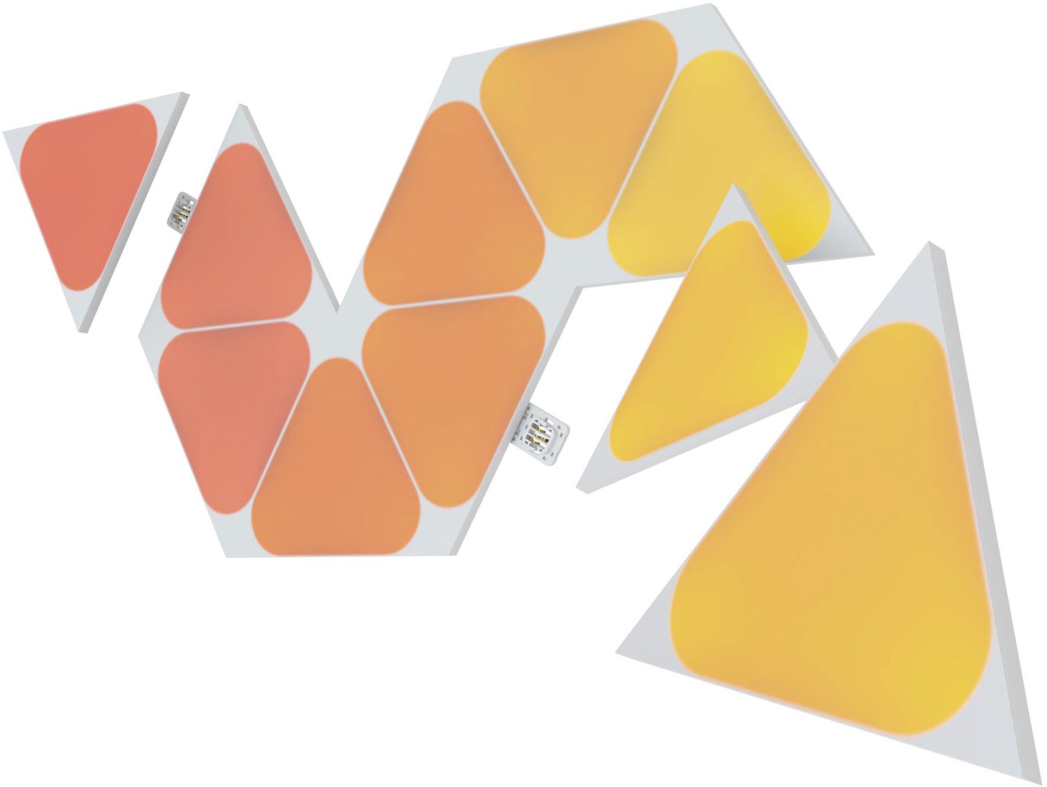 Shapes Triangle Mini Expansion Pack 10PK Stimmungsleuchte / G von Nanoleaf
