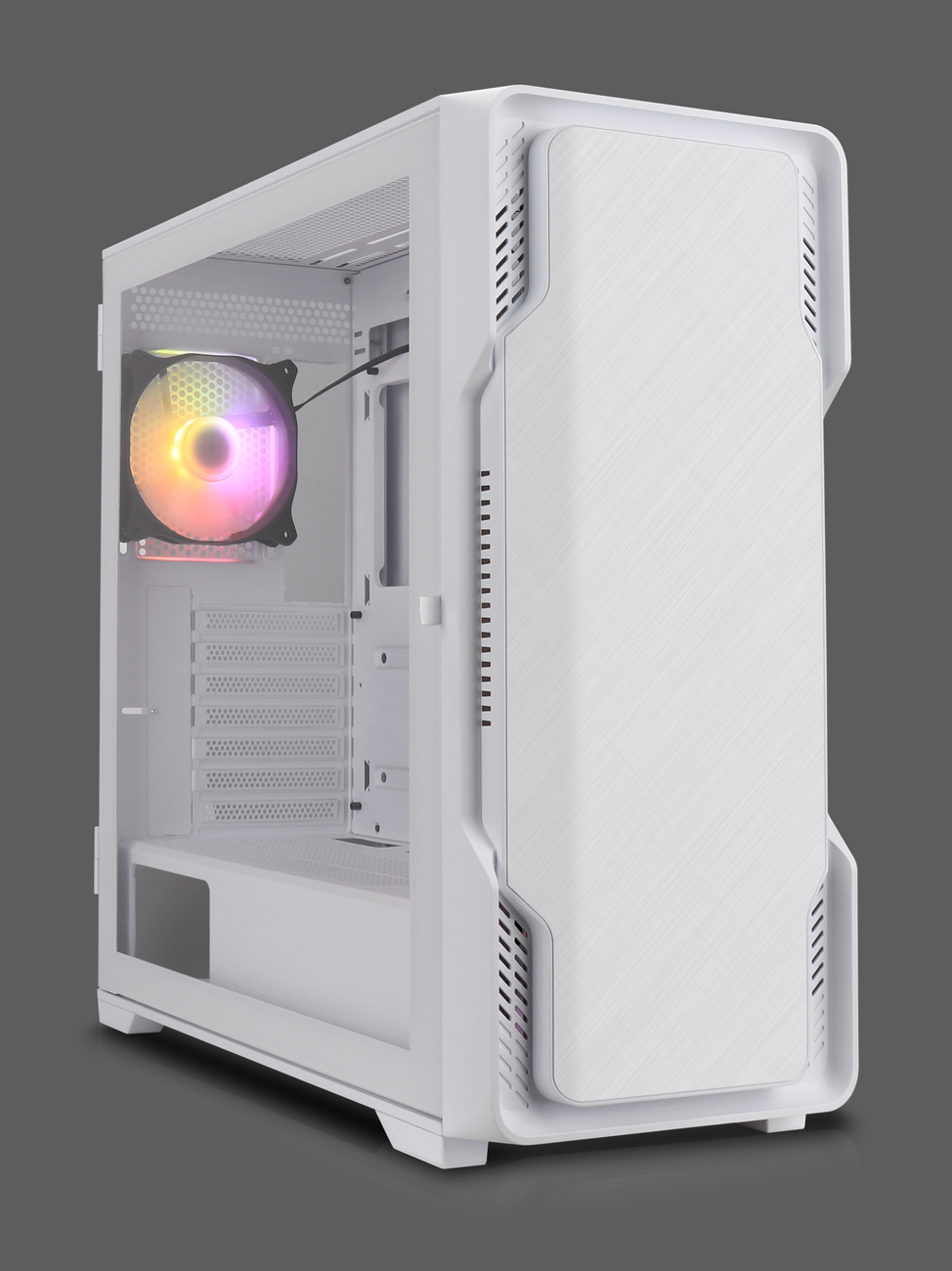 Geh Nanoxia MIDI DS-9G-W ARGB White - USB-C - TG Geh Nanoxia MIDI DS-9G-W ARGB White - USB-C - TG von Nanoxia