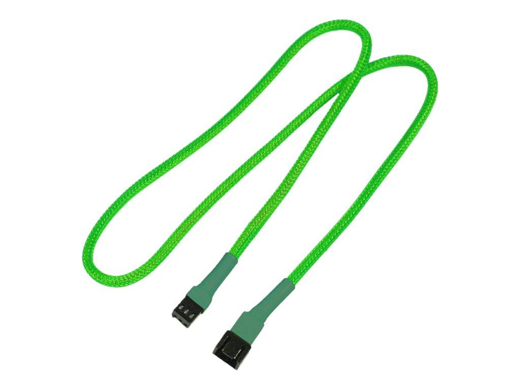 Kabel Nanoxia 3-Pin Verlängerung, 60 cm, neon-grün Kabel Nanoxia 3-Pin Verlängerung, 60 cm, neon-grün von Nanoxia