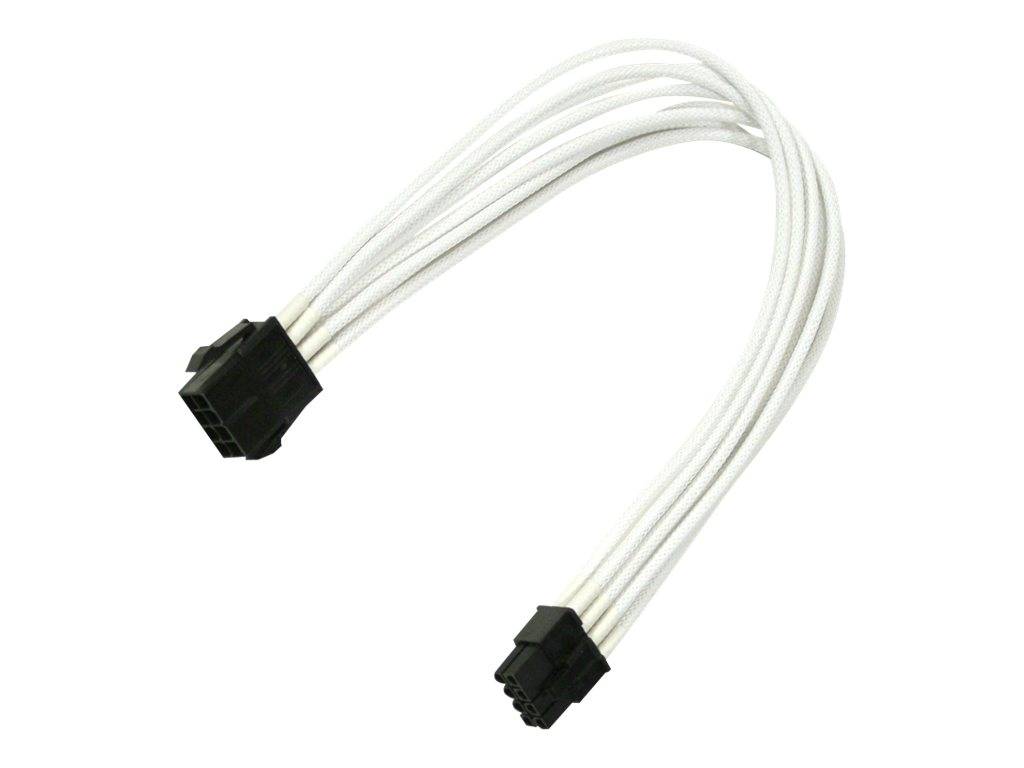 Kabel Nanoxia 8pin PCI-E Verlängerung, 30 cm, Single, weiß Kabel Nanoxia 8pin PCI-E Verlängerung, 30 cm, Single, weiß von Nanoxia
