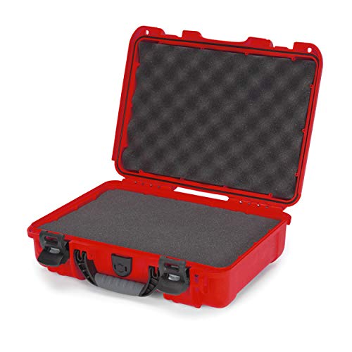 NANUK 910 Wasserdichter Hartschalenkoffer Mit Plüschschaumeinlage - Rot von NANUK