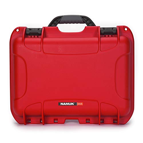 Nanuk 915 Wasserdichter Hartschalenkoffer leer - Rot von Nanuk