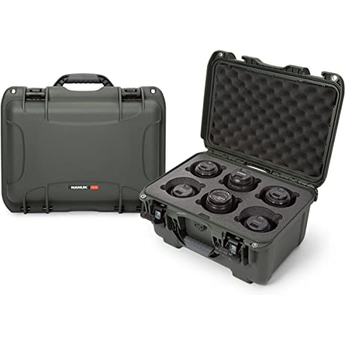 NANUK 918 Wasserdichter Hartschalenkoffer Mit Schaumstoffeinlage Passend für 6 Objektive - Olive NANUK 918 Wasserdichter Hartschalenkoffer Mit Schaumstoffeinlage Passend für 6 Objektive - Olive von NANUK