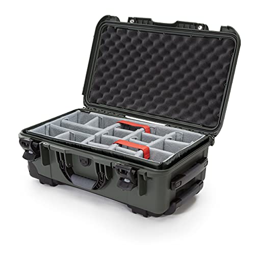 NANUK 935 Wasserdichter Hartschalenkoffer Mit Gepolsterten Trennwänden - Olive von NANUK