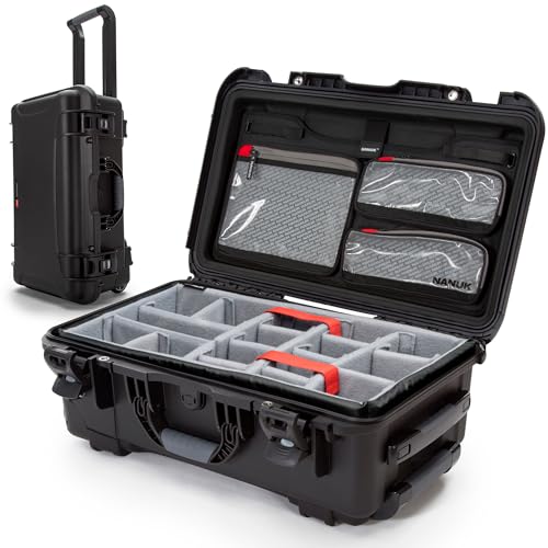 NANUK 935 Wasserdichter Hartschalenkoffer Mit Gepolsterten Trennwänden und Organizer für Deckel - Mit Rädern - Schwarz NANUK 935 Wasserdichter Hartschalenkoffer Mit Gepolsterten Trennwänden und Organizer für Deckel - Mit Rädern - Schwarz von NANUK