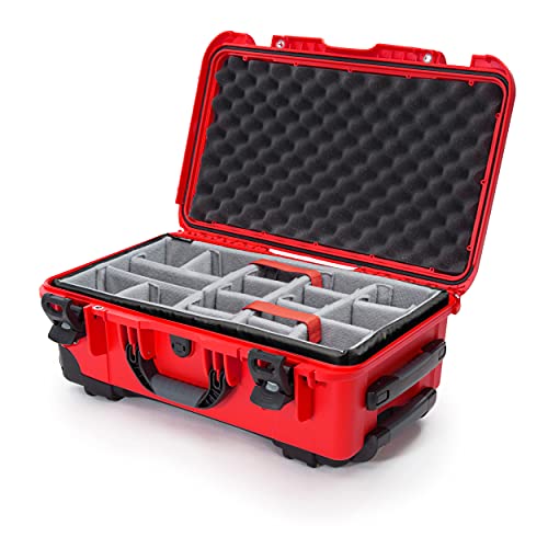 NANUK 935 Wasserdichter Hartschalenkoffer Mit Rädern und Gepolsterten Trennwänden - Rot NANUK 935 Wasserdichter Hartschalenkoffer Mit Rädern und Gepolsterten Trennwänden - Rot von NANUK