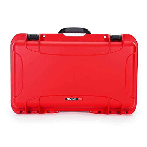 NANUK 935 Wasserdichter Hartschalenkoffer leer - Mit Rädern - Rot von NANUK