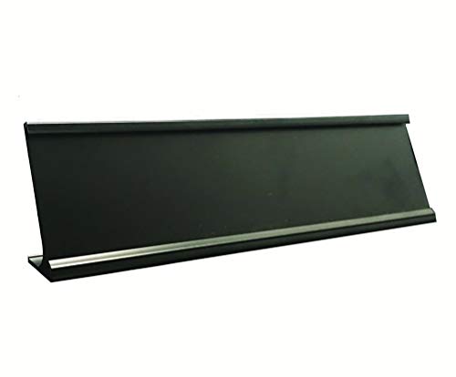Namensschild-Halter für Schreibtisch Büro 8" x 2" Single von NapTags
