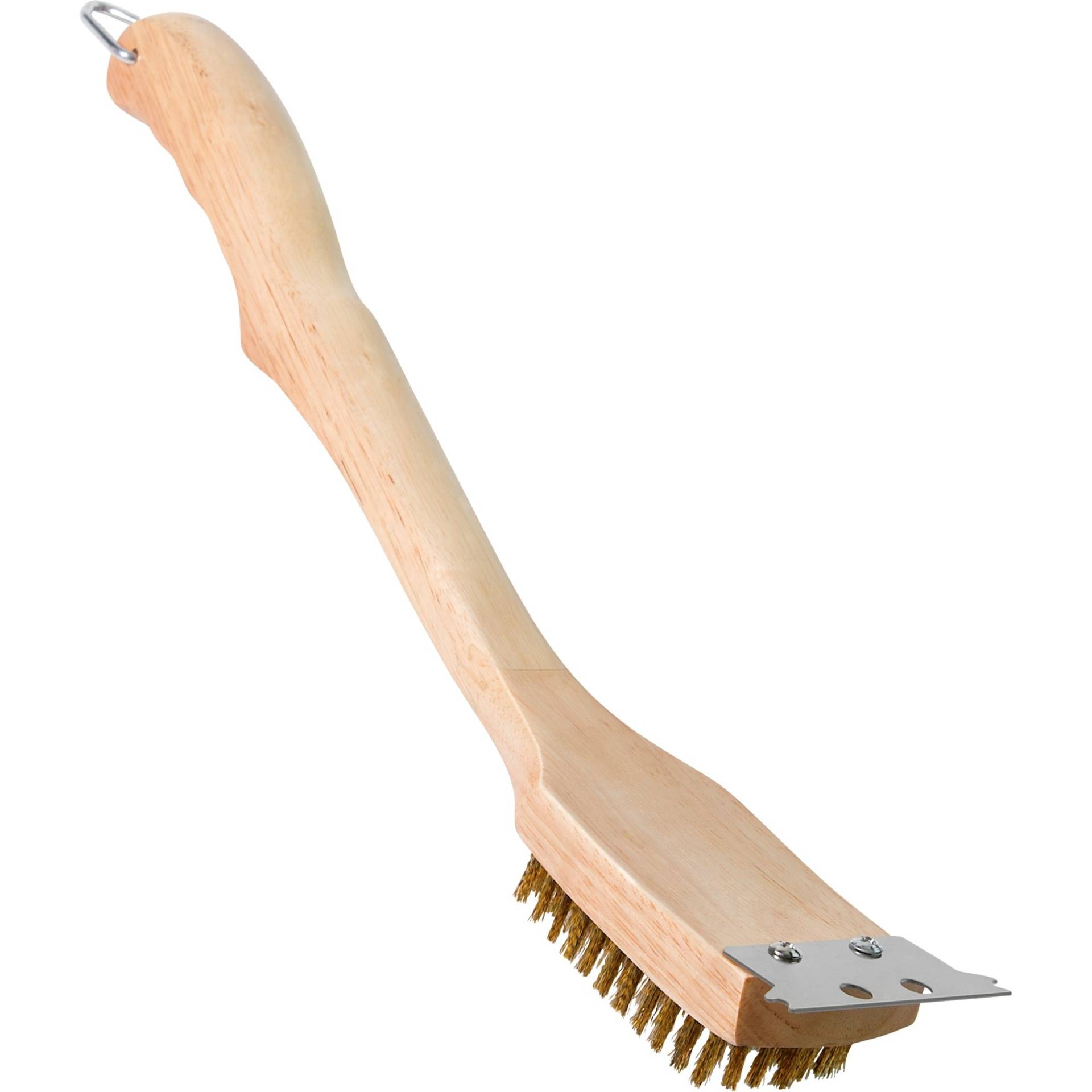Grill-Reinigungsbürste mit Messingborsten, Holzgriff, Grill-Reinigungsbürste Grill-Reinigungsbürste mit Messingborsten, Holzgriff, Grill-Reinigungsbürste von Napoleon