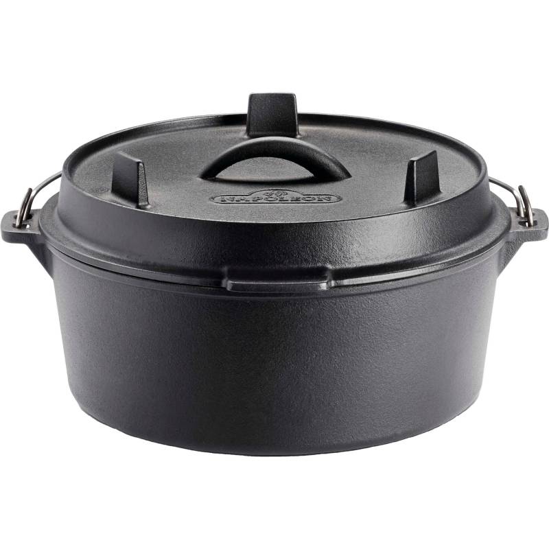 Gusseisen Dutch Oven mit Deckel, Topf von Napoleon