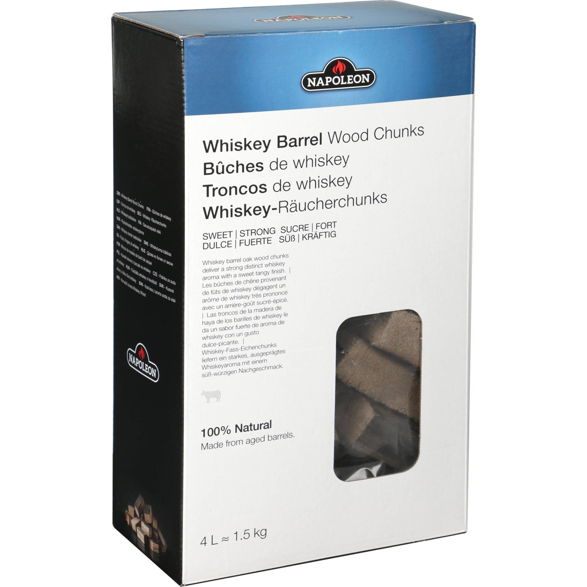 Holz-Räucherchunks Whiskey-Eiche, Räucherchips Holz-Räucherchunks Whiskey-Eiche, Räucherchips von Napoleon