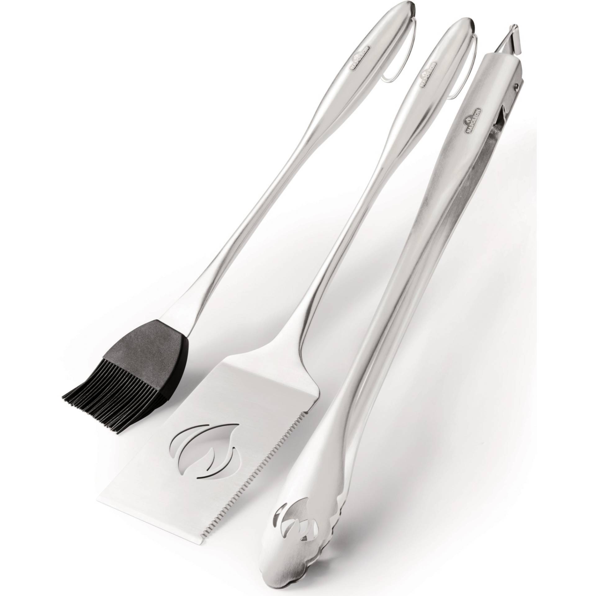 PRO Grillbesteck-Set Edelstahl, 3-teilig PRO Grillbesteck-Set Edelstahl, 3-teilig von Napoleon