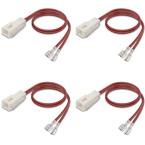 72-7902 Lautsprecher-Geschirr, dicker, längerer, professioneller Lautsprecherkabel-Adapter, Stecker, Auto-Audiokabel für Dodge Dart Journey RAM Challenger Jeep Wrangler Chrysler von Naponal