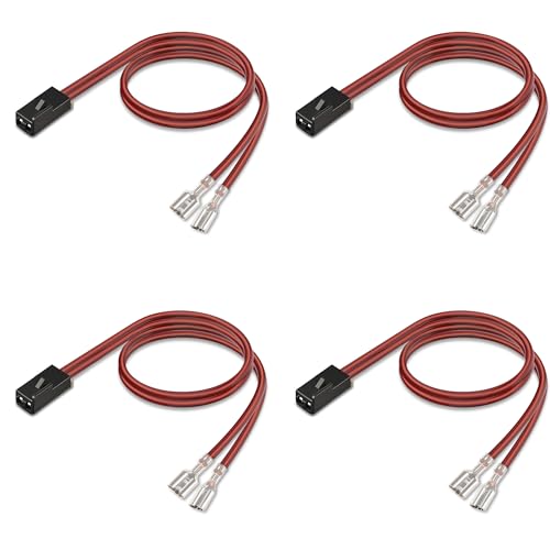 Professioneller 72-4530 Lautsprecher-Kabelbaum, dicker, längerer Lautsprecher-Kabelbaum, Ersatz-Adapter, Steckverbinder für GM Jimmy Astro 1995–2005, 4 Stück Professioneller 72-4530 Lautsprecher-Kabelbaum, dicker, längerer Lautsprecher-Kabelbaum, Ersatz-Adapter, Steckverbinder für GM Jimmy Astro 1995–2005, 4 Stück von Naponal
