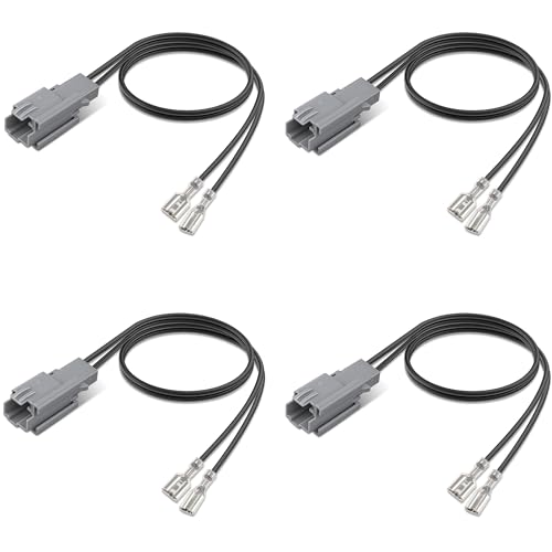 Professioneller 72-5603 Lautsprecher-Kabelbaum, dicker, längerer Lautsprecher-Kabelbaum, Auto-Lautsprecher-Kabelbaum, Ersatz-Lautsprecher-Adapterstecker für Ford Bronco Maverick, 4 Stück Professioneller 72-5603 Lautsprecher-Kabelbaum, dicker, längerer Lautsprecher-Kabelbaum, Auto-Lautsprecher-Kabelbaum, Ersatz-Lautsprecher-Adapterstecker für Ford Bronco Maverick, 4 Stück von Naponal