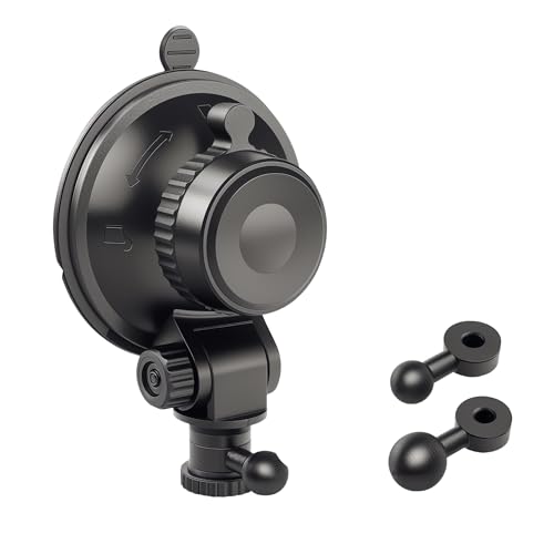 Universelle Saugnapfhalterung für Garmin Dashcam-Halterung, kleiner verstellbarer Winkel, wiederverwendbar, Windschutzscheiben-Kugelständer für Garmin Mini 2, passend für Dashcam 45/47/55/57/65W/67W Universelle Saugnapfhalterung für Garmin Dashcam-Halterung, kleiner verstellbarer Winkel, wiederverwendbar, Windschutzscheiben-Kugelständer für Garmin Mini 2, passend für Dashcam 45/47/55/57/65W/67W von Naponal
