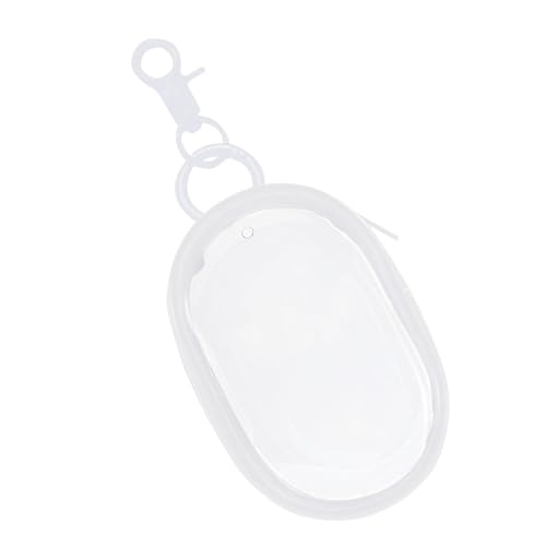 Aufbewahrungstasche für Datenkabel, Kopfhörer-Aufbewahrungstasche – Aufbewahrungstasche für Kopfhörer mit Karabiner, transparente Hüllen für Kopfhörer, tragbare Geldbörse für Kabel Aufbewahrungstasche für Datenkabel, Kopfhörer-Aufbewahrungstasche – Aufbewahrungstasche für Kopfhörer mit Karabiner, transparente Hüllen für Kopfhörer, tragbare Geldbörse für Kabel von Naqqios