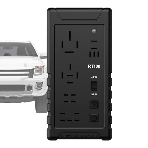 Auto-Stromkreistester, Relaisprüfer, Auto-Batteriestand, Tester, 12 V/24 V – kompaktes Autozubehör, Typ C, automatisches Diagnosewerkzeug Auto-Stromkreistester, Relaisprüfer, Auto-Batteriestand, Tester, 12 V/24 V – kompaktes Autozubehör, Typ C, automatisches Diagnosewerkzeug von Naqqios
