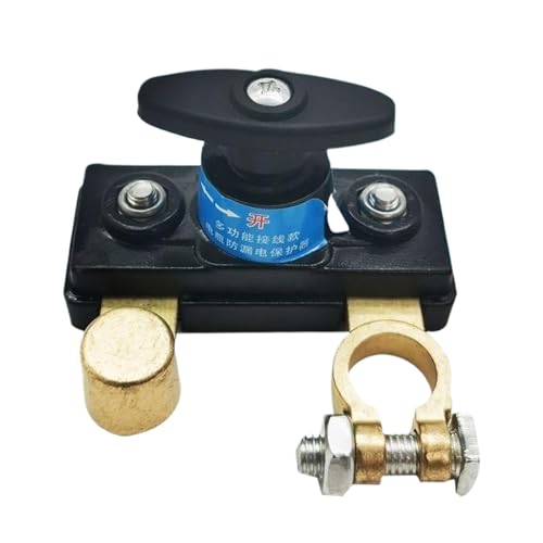 Batterie-Isolatorknopf für das Auto – Batterie getrennt Trenner der Autobatterie | Abschalten des wasserdichten Anschlusses für das Auto, Trennung von Batterien Batterie-Isolatorknopf für das Auto – Batterie getrennt Trenner der Autobatterie | Abschalten des wasserdichten Anschlusses für das Auto, Trennung von Batterien von Naqqios