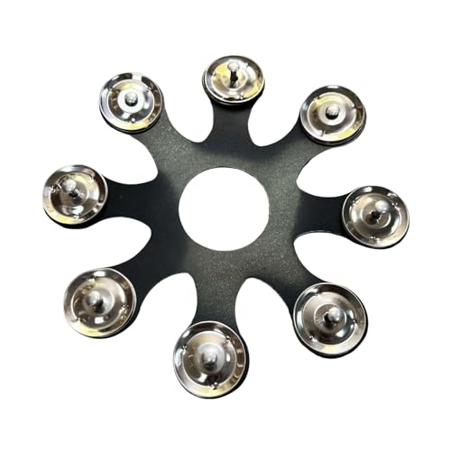 Charleston Becken, Metal-Charleston-Becken, schwarzes Schlagzeug-Becken-Set aus Edelstahl, montierbar, professionell, rostfrei, multifunktional, für ein Erlebnis Charleston Becken, Metal-Charleston-Becken, schwarzes Schlagzeug-Becken-Set aus Edelstahl, montierbar, professionell, rostfrei, multifunktional, für ein Erlebnis von Naqqios