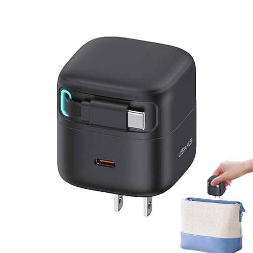 Handy Ladeblock - USB C Wandladegerät, Handy Ladeblock | gann Qc Pd 35W Typ C, tragbar von Naqqios