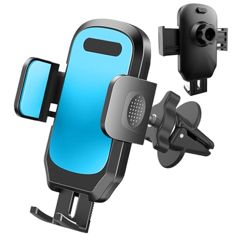 Handyhalterung für das Auto, Handyhalterung mit Luftbelüftung, vielseitige Halterung für das Auto mit Bildschirmausrichtung, Handyhalterung mit Belüftung von Naqqios