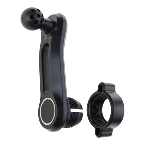 Kugelverlängerung für Telefonhalterung – Verlängerung des Kugelgelenks der Telefonhalterung | 17 mm Telefonhalterung Verlängerungsadapter für Telefonhalterung von Naqqios