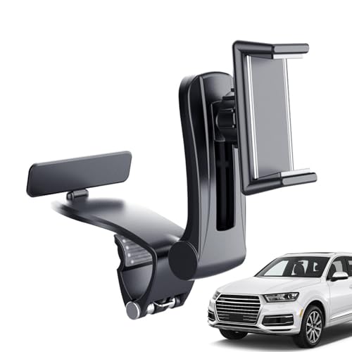 Naqqios Telefonhalterung – Handyhalterung fürs Auto, Telefonhalterung für Armaturenbrett, um 360 ° drehbar, Lufttafel, Armaturenbrett, magnetisch von Naqqios