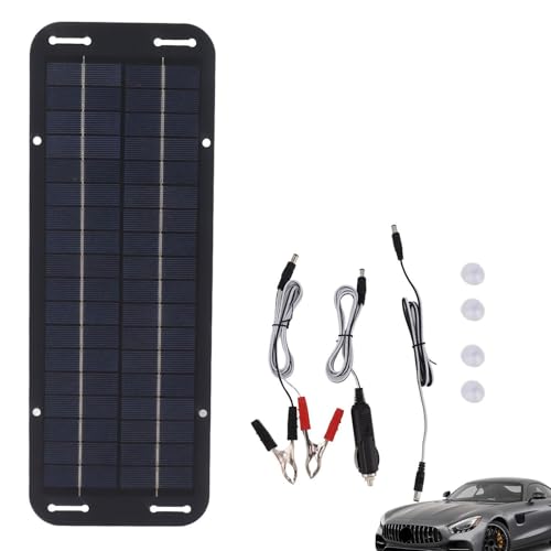Solar Batterie-Erhaltungsgerät – Solar-Batterieladegeräte, Solar-Batterie, wasserdicht, für Auto, zuverlässiges Laden, LKW, Boot, Wohnmobil, Motorrad, Anhänger Solar Batterie-Erhaltungsgerät – Solar-Batterieladegeräte, Solar-Batterie, wasserdicht, für Auto, zuverlässiges Laden, LKW, Boot, Wohnmobil, Motorrad, Anhänger von Naqqios